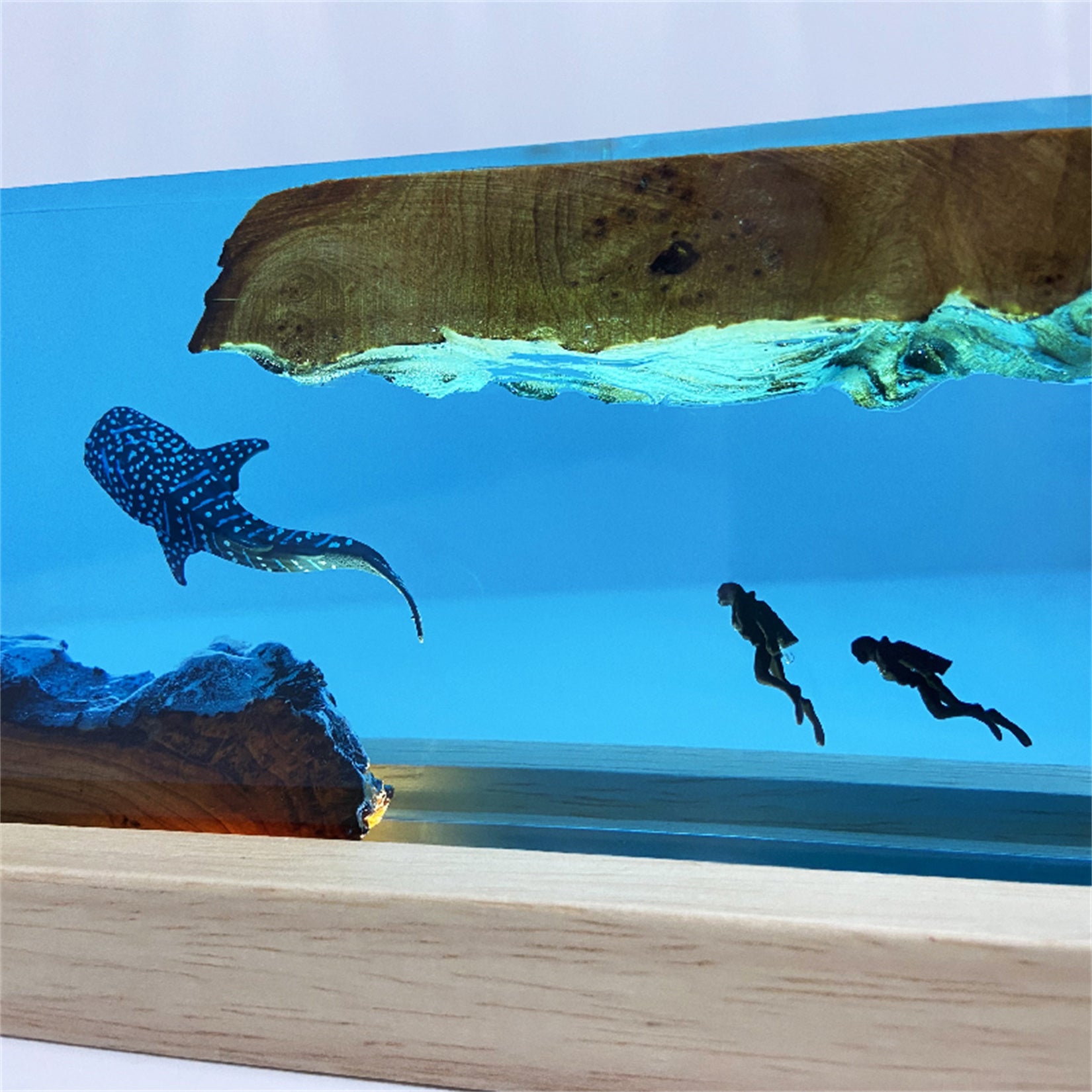 Resin Whale Shark Finished Ocean Model Scene Decoration