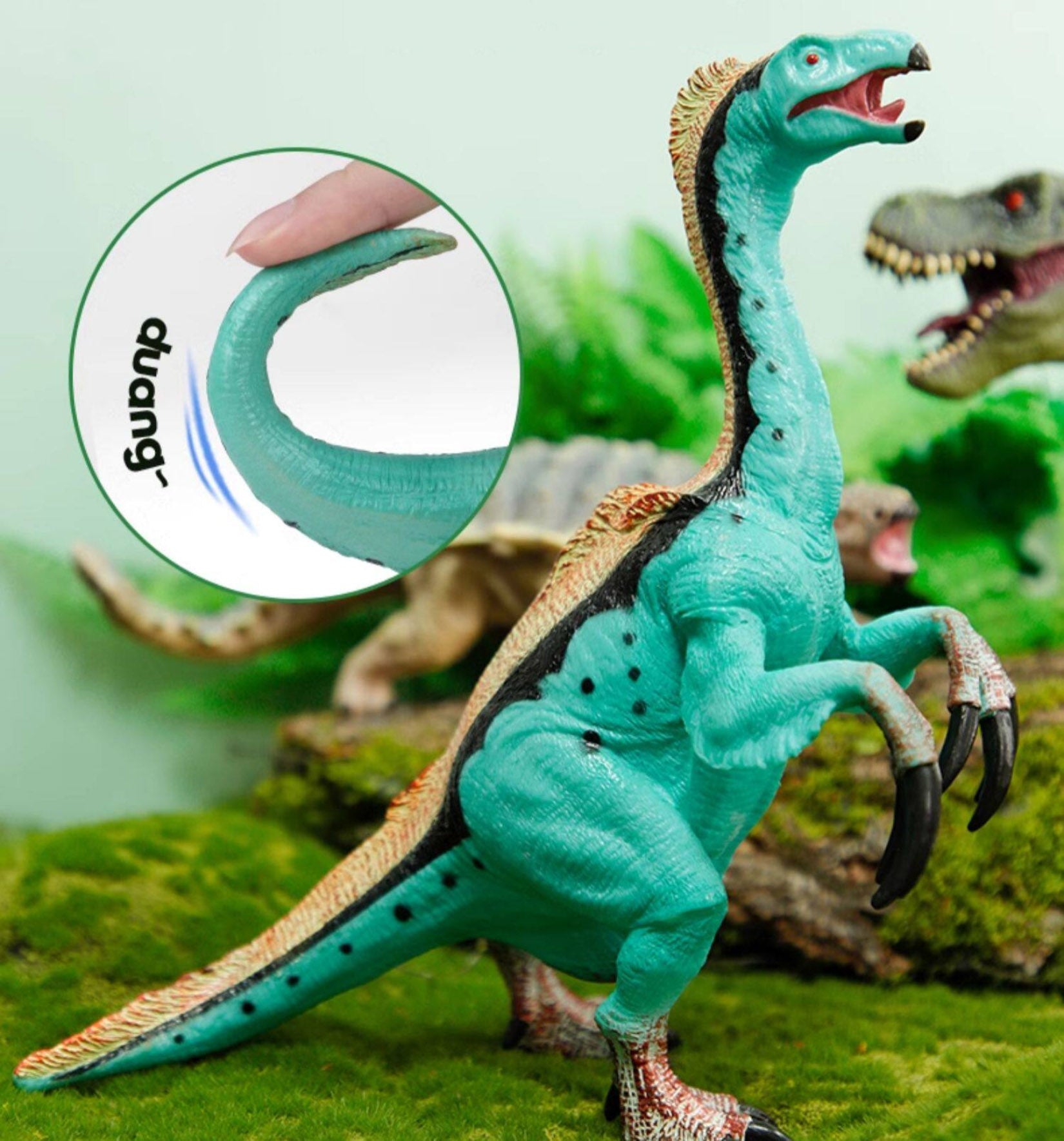 RECUR Therizinosaurus Model