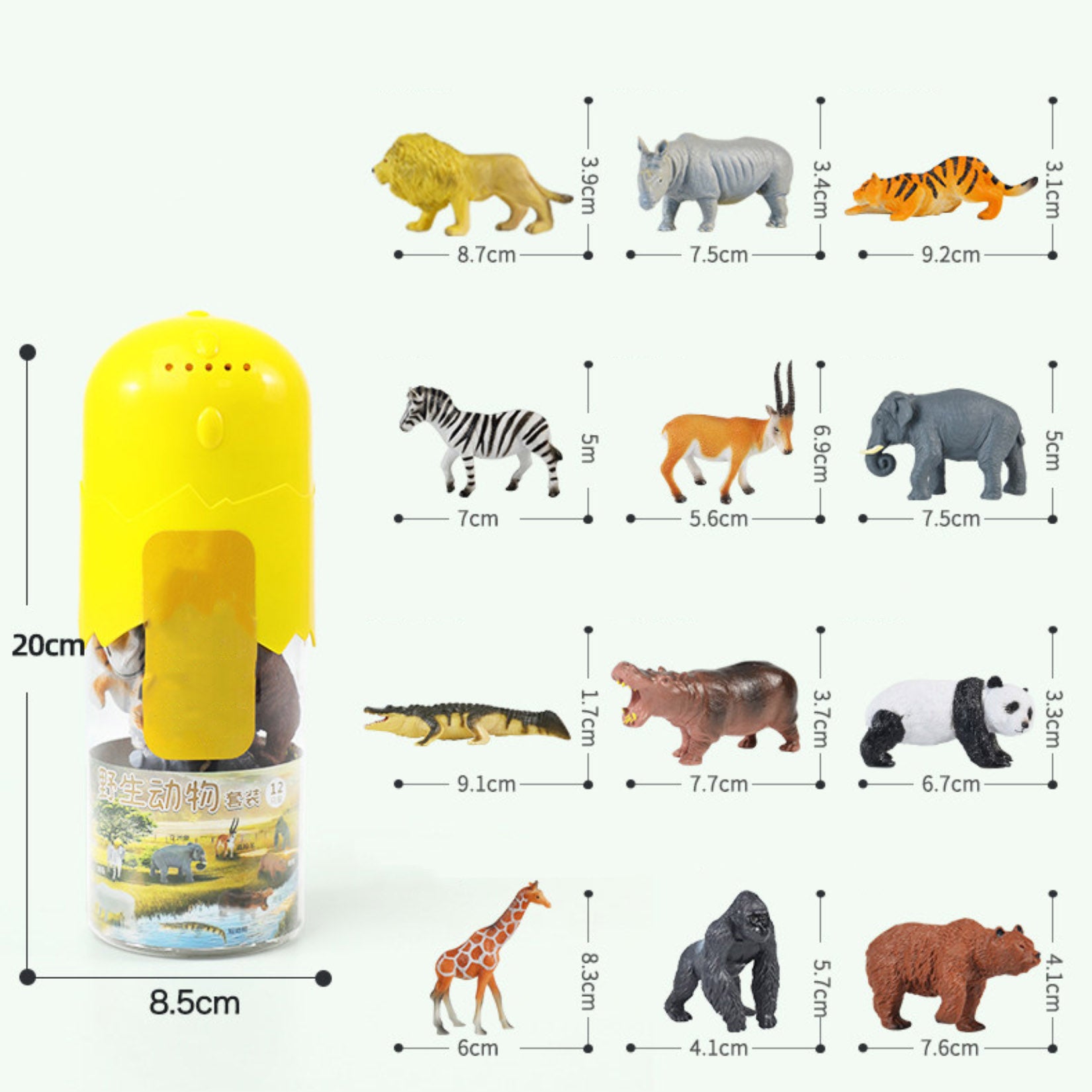 RECUR  Wild Animal Model Set
