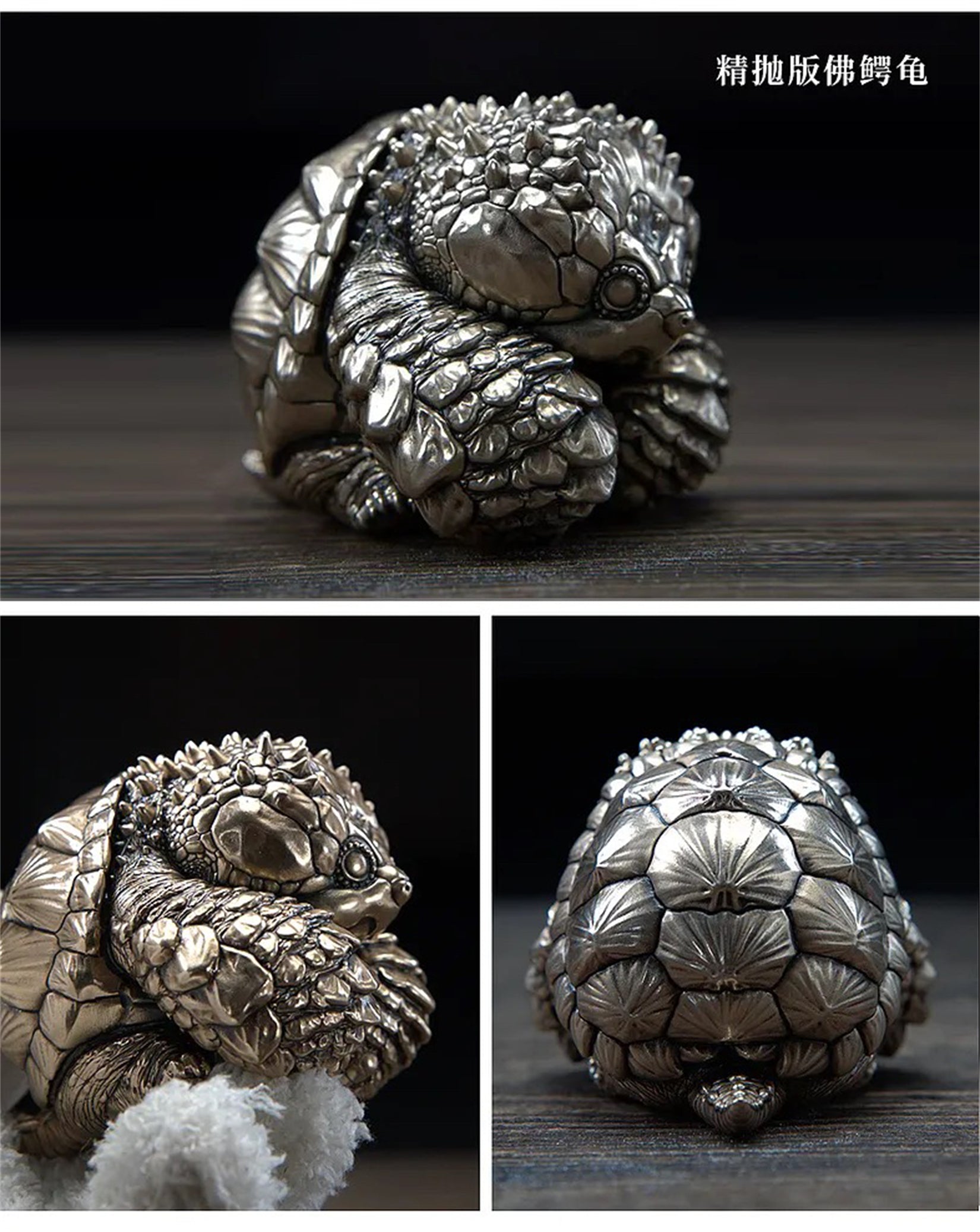 BOWUZHI Studio Bronze Turtle Model