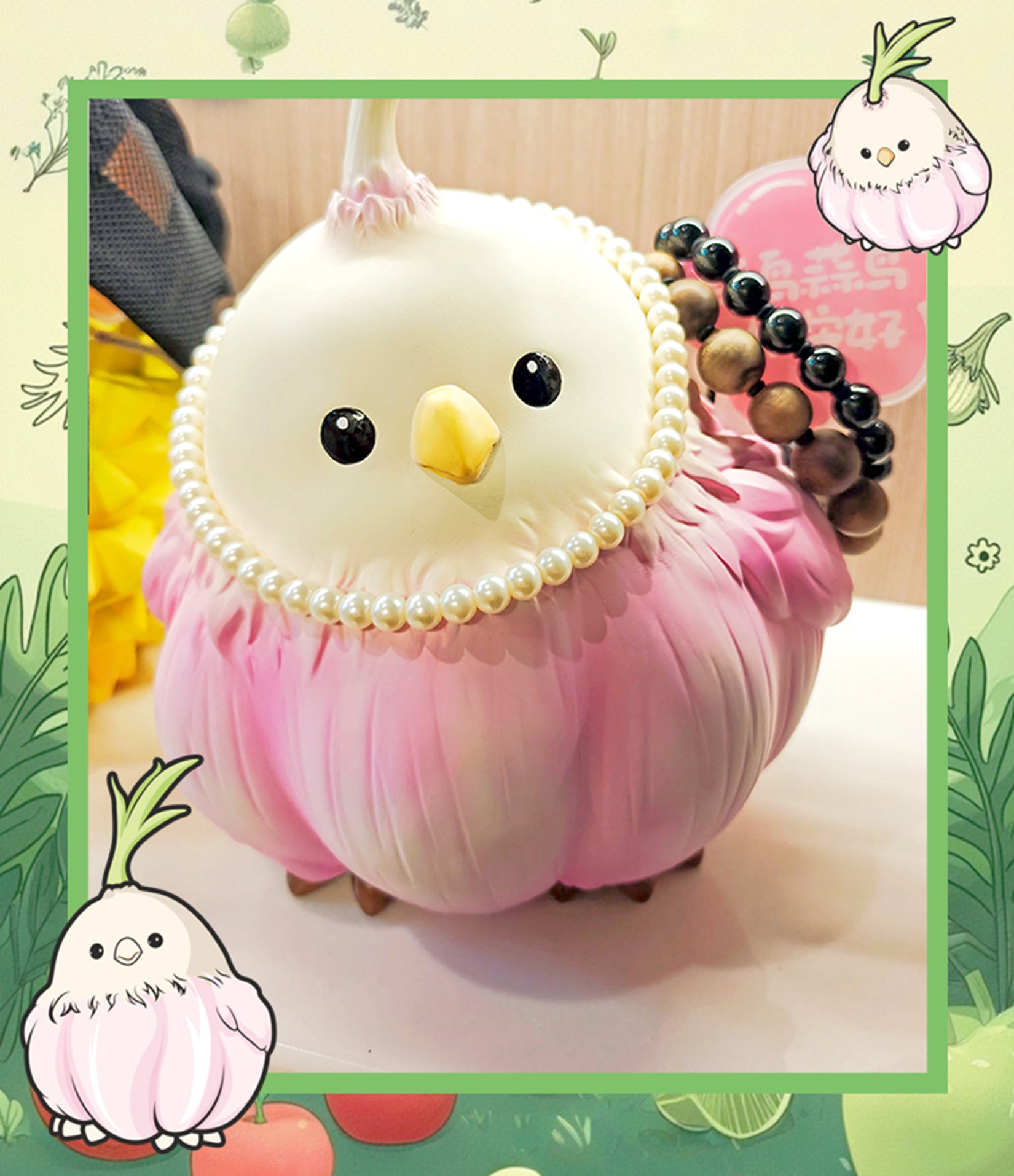 Plus Garlic Bird Model