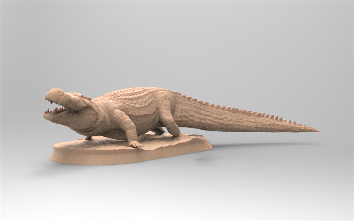 Rheic 1/35 Purussaurus Model