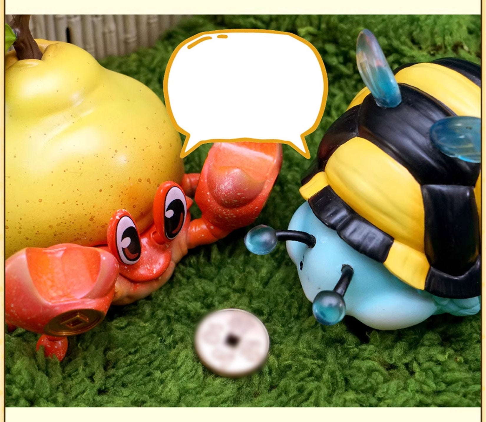 Lucky Resin Ornament Realistic Animal Model