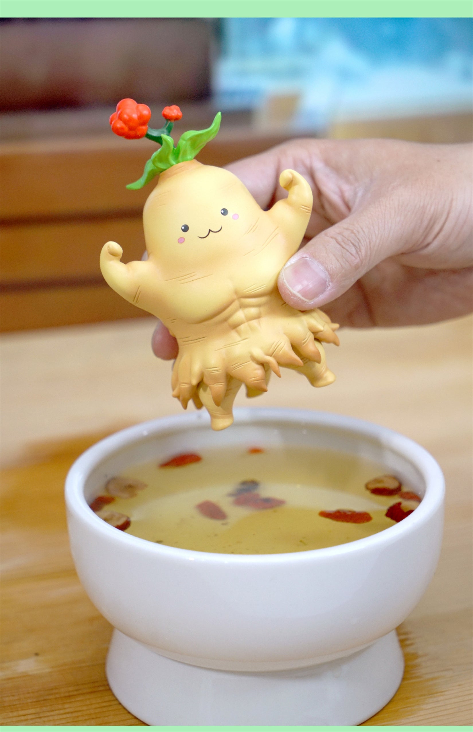 Ginseng Doll Model Creative Figure