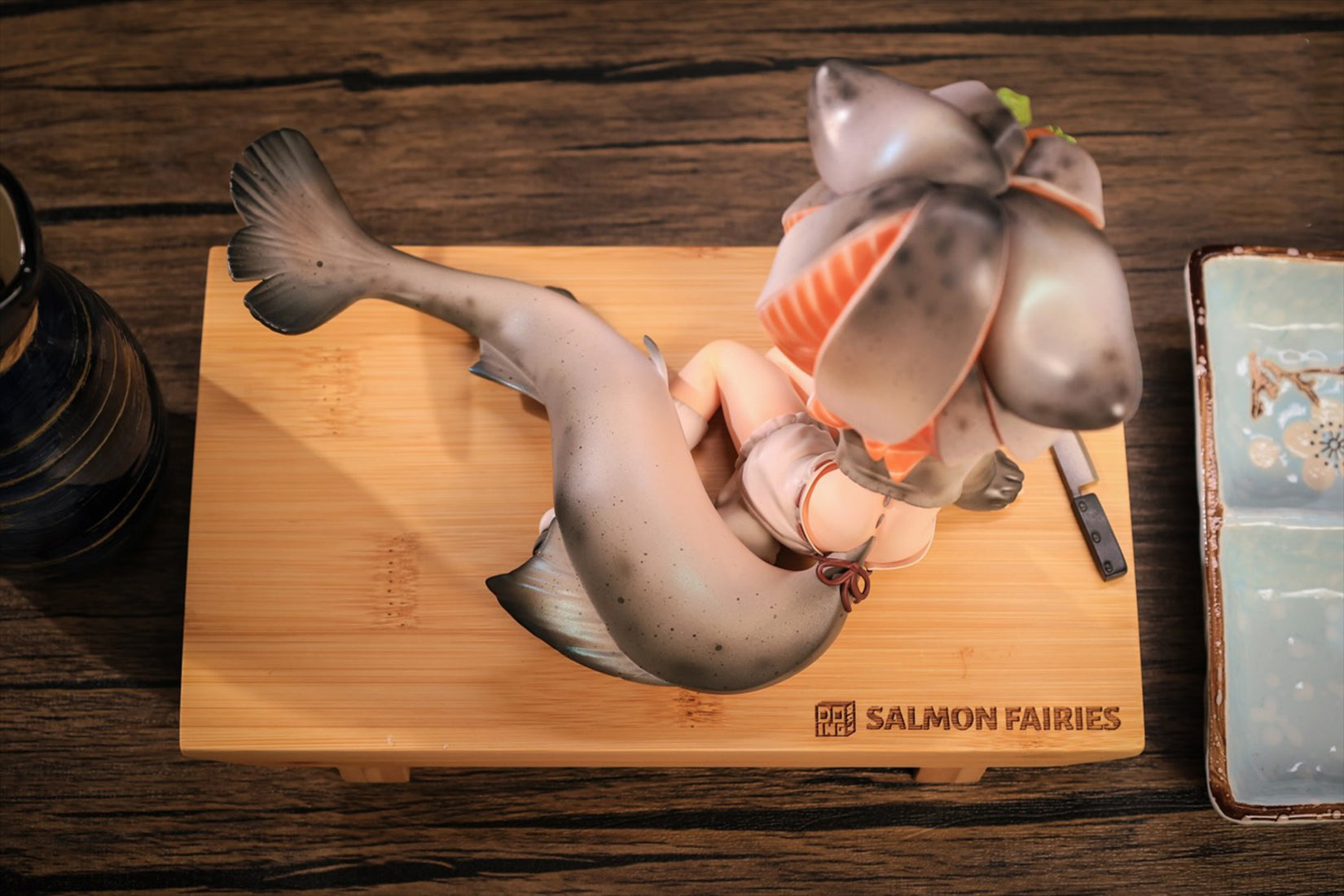 Salmon Fairies Doll