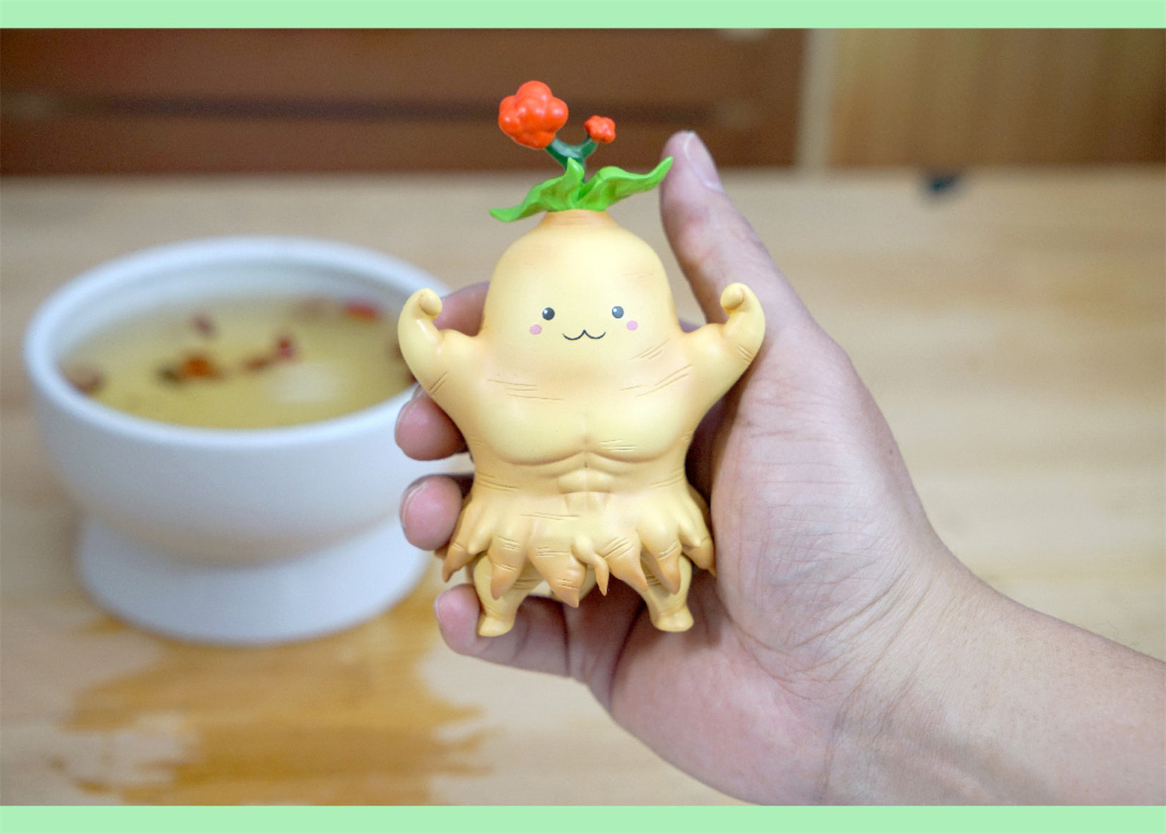 Ginseng Doll Model Creative Figure