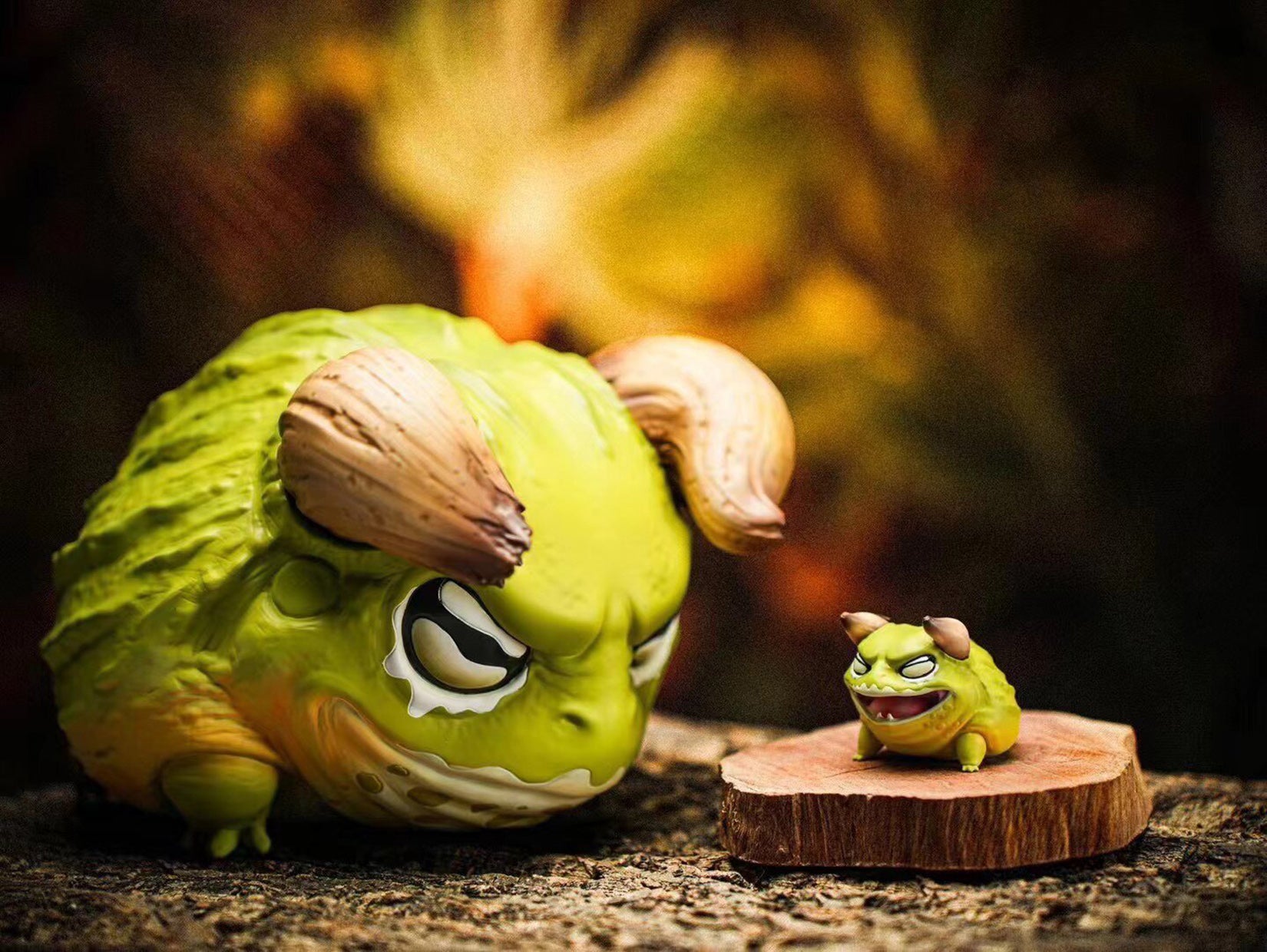 BOWUZHI Studio Limited Edition Bullfrog Model