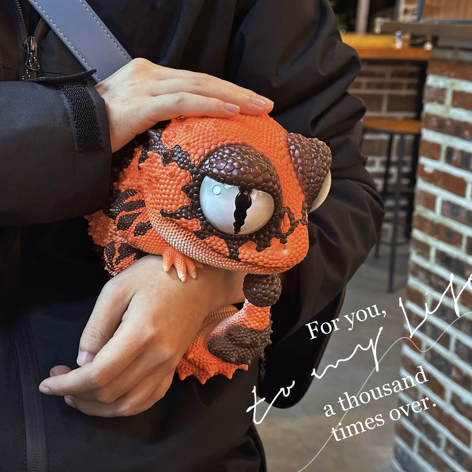 BOWUZHI Studio ‌PLUS Limited Edition Gecko Figure