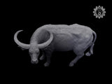 LEE Sculpture Studio 1/10 Scale Wild Water Buffalo Model