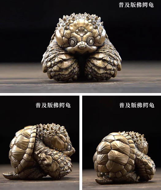 BOWUZHI Studio Bronze Turtle Model