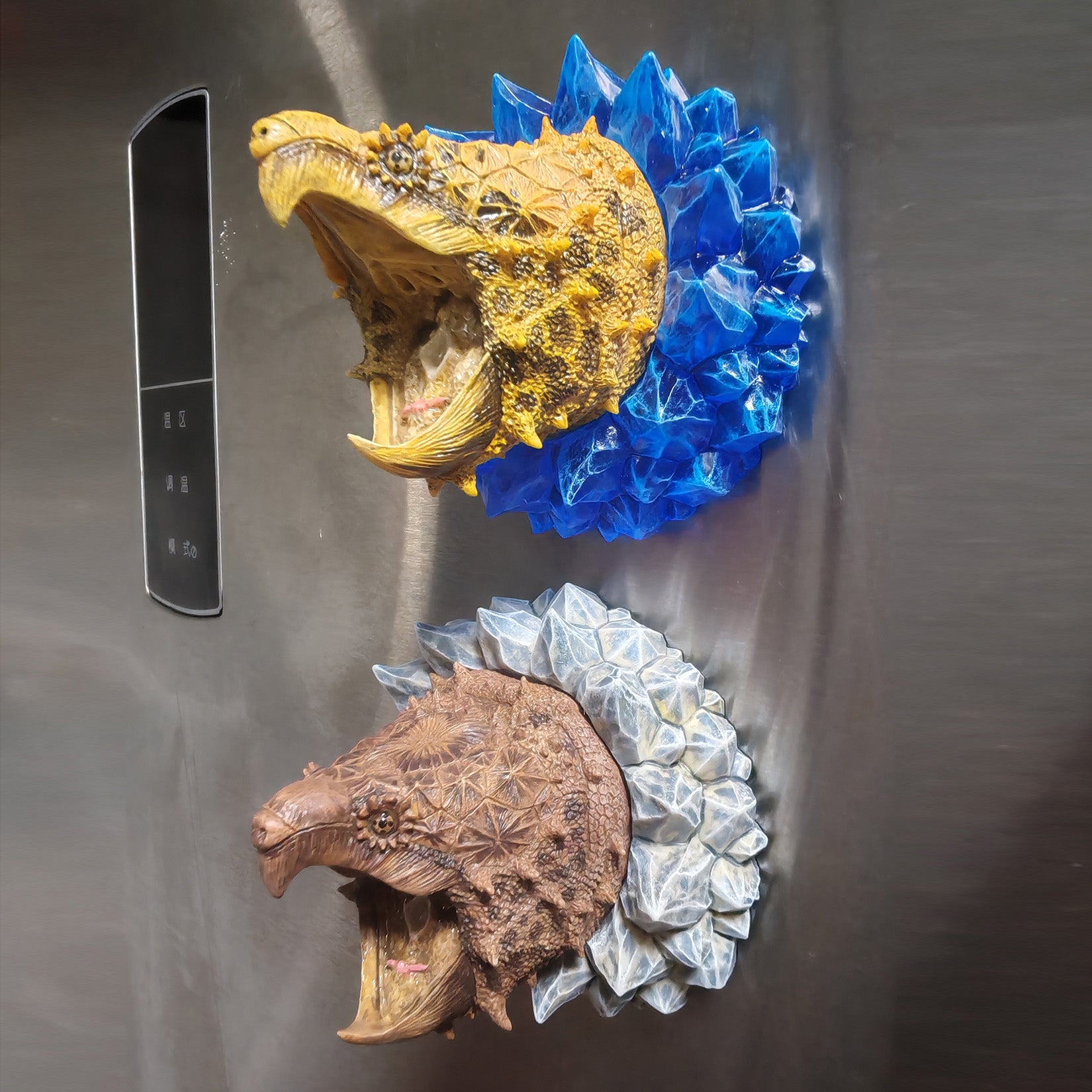 Chelydridae Resin Fridge Magnet Model