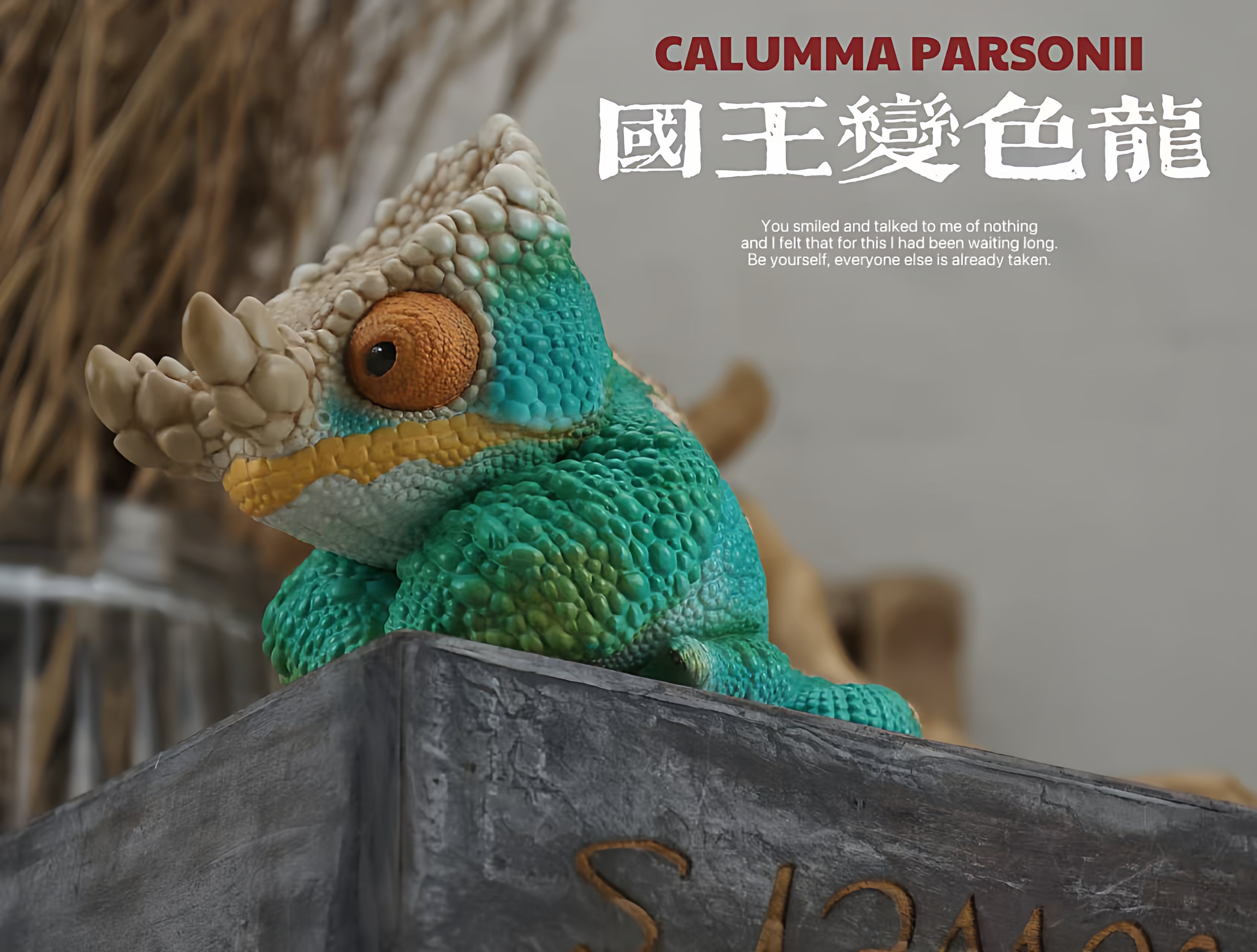 Chamaeleonidae Model Reptile Pet Animal Figure