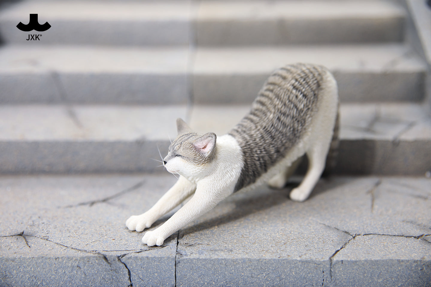 JXK 1/6 Stretching Cat Model