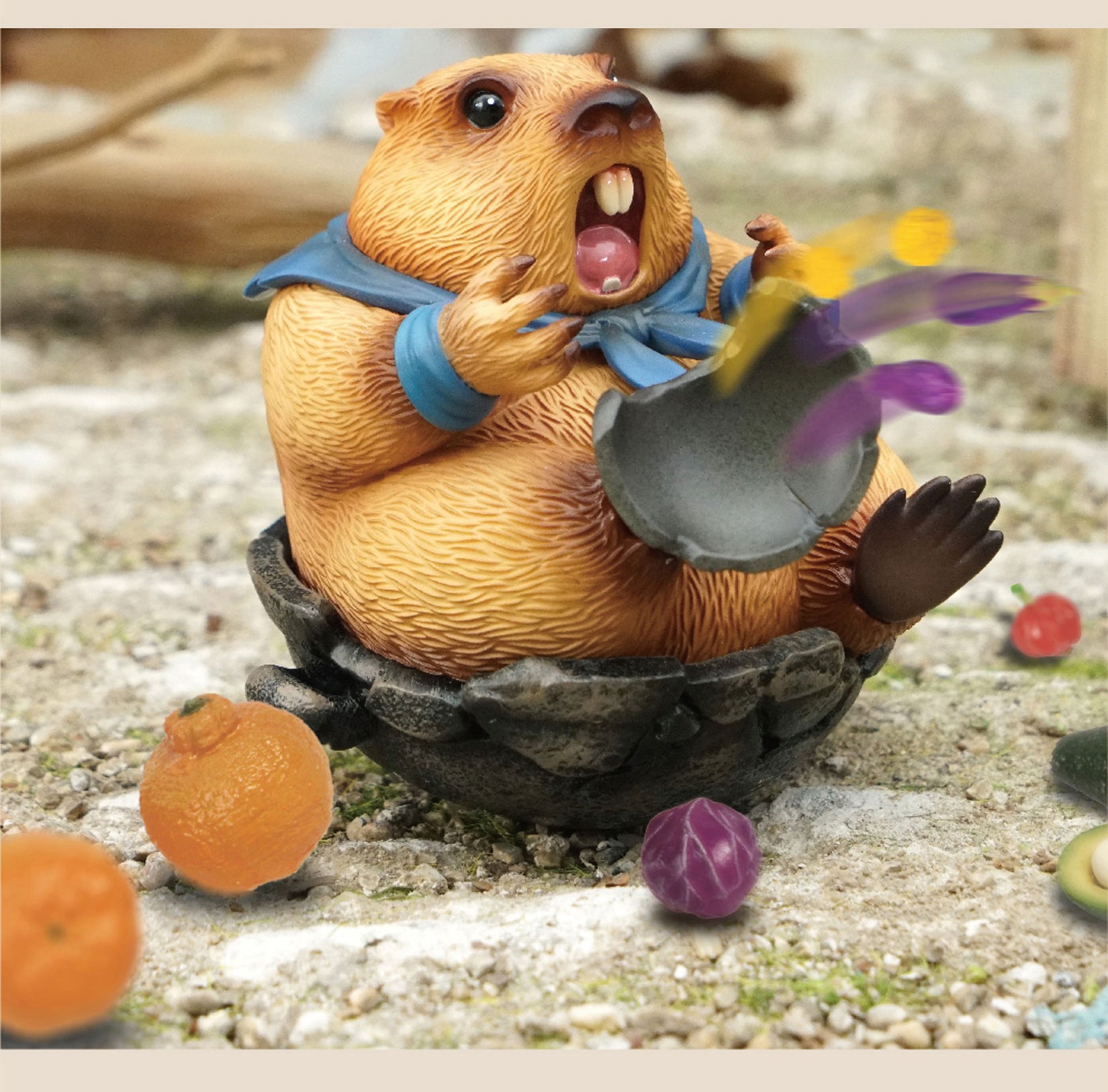 Marmots Model Resin Figure