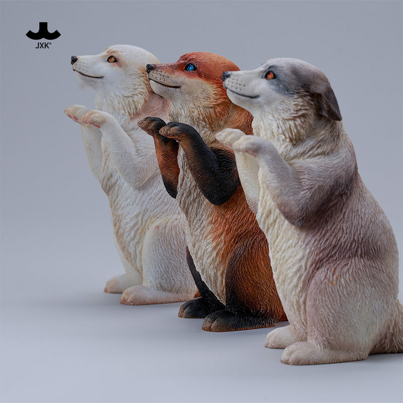 JXK Fluffy Fox Collectible Figurine