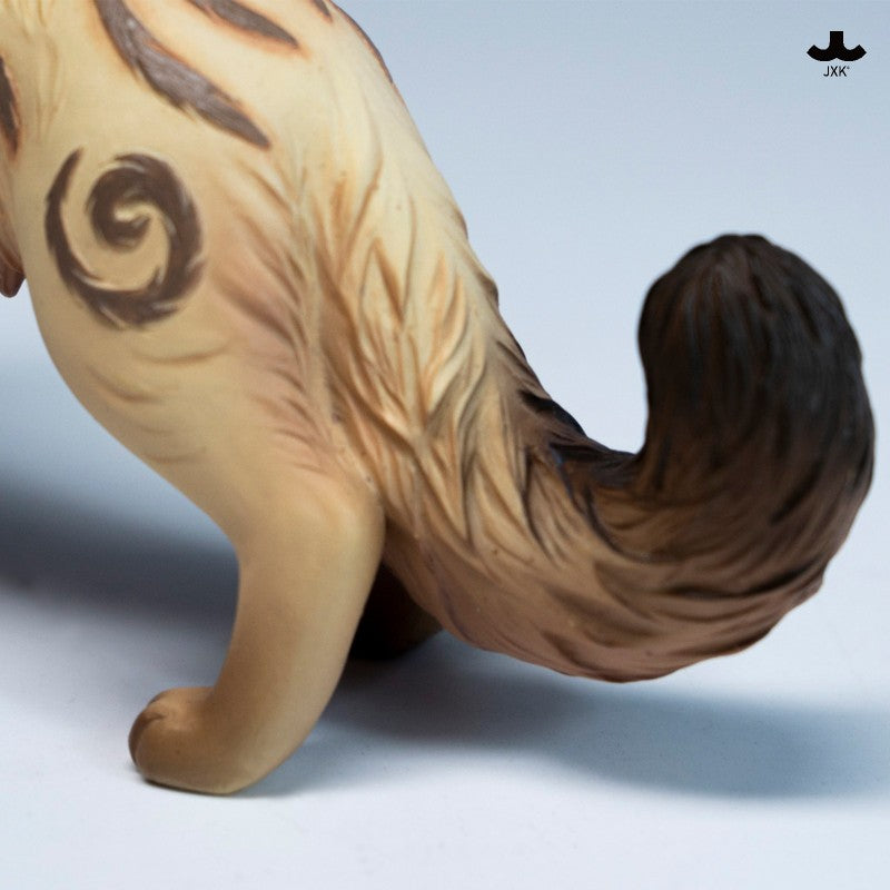 JXK Misty Forest Cat Figurine