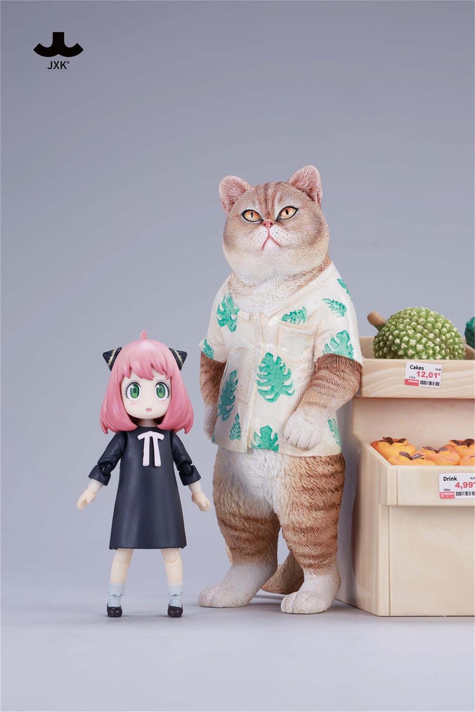JXK Cat Fruit stand Model