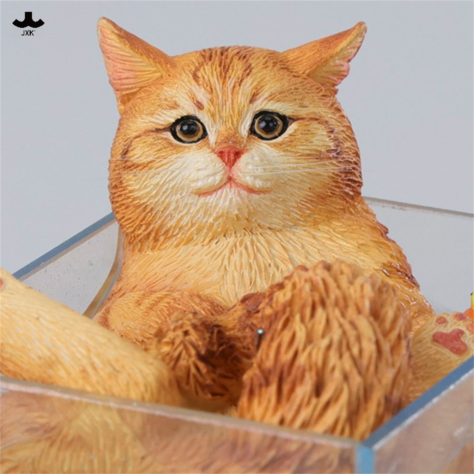 JXK Bubble Bath Cats Model