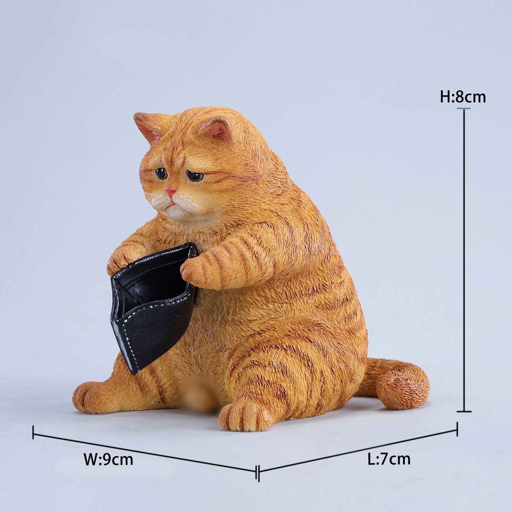 JXK Studio Empty Wallet Cat Model