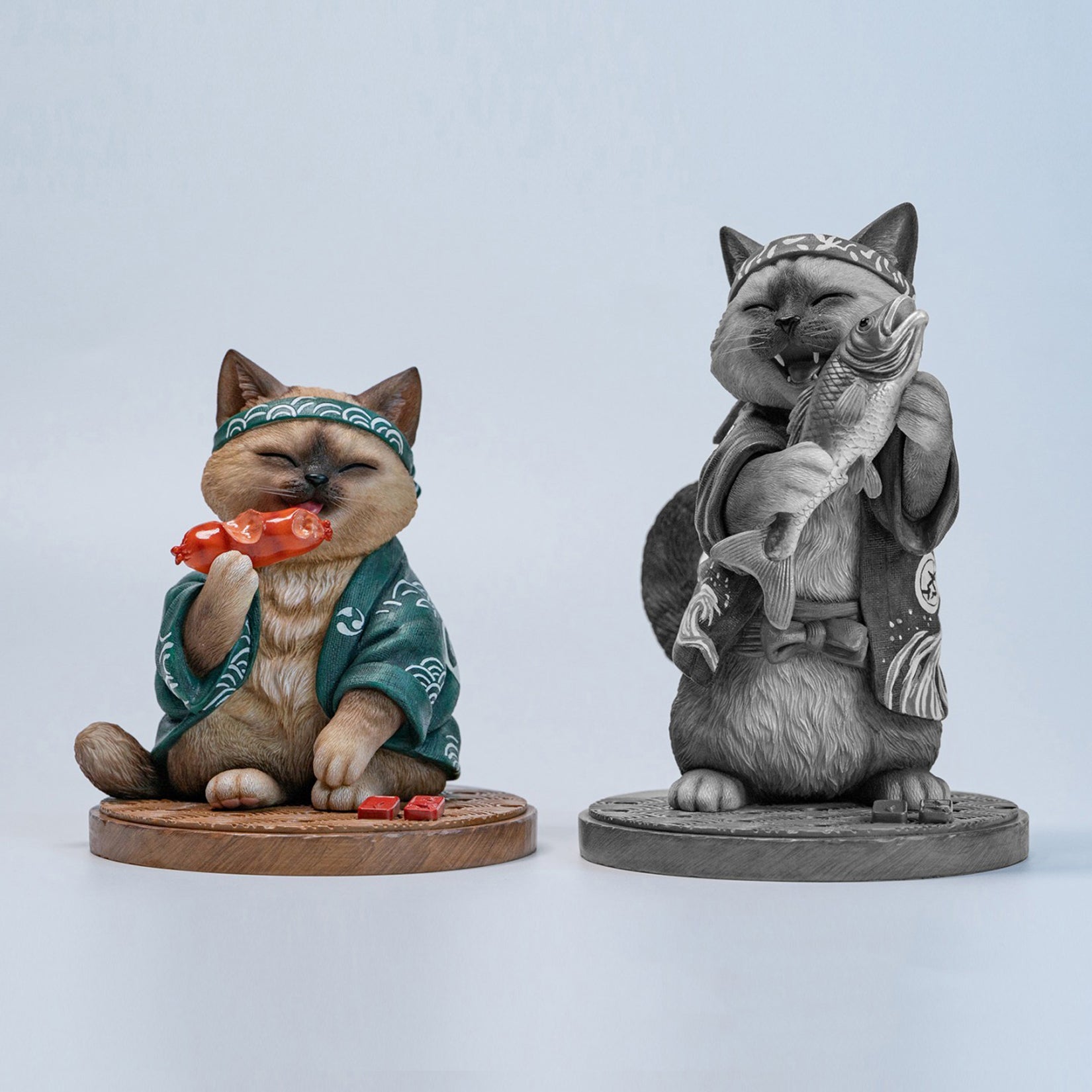 JXK Studio Octopus Intestine Cat Boss Model
