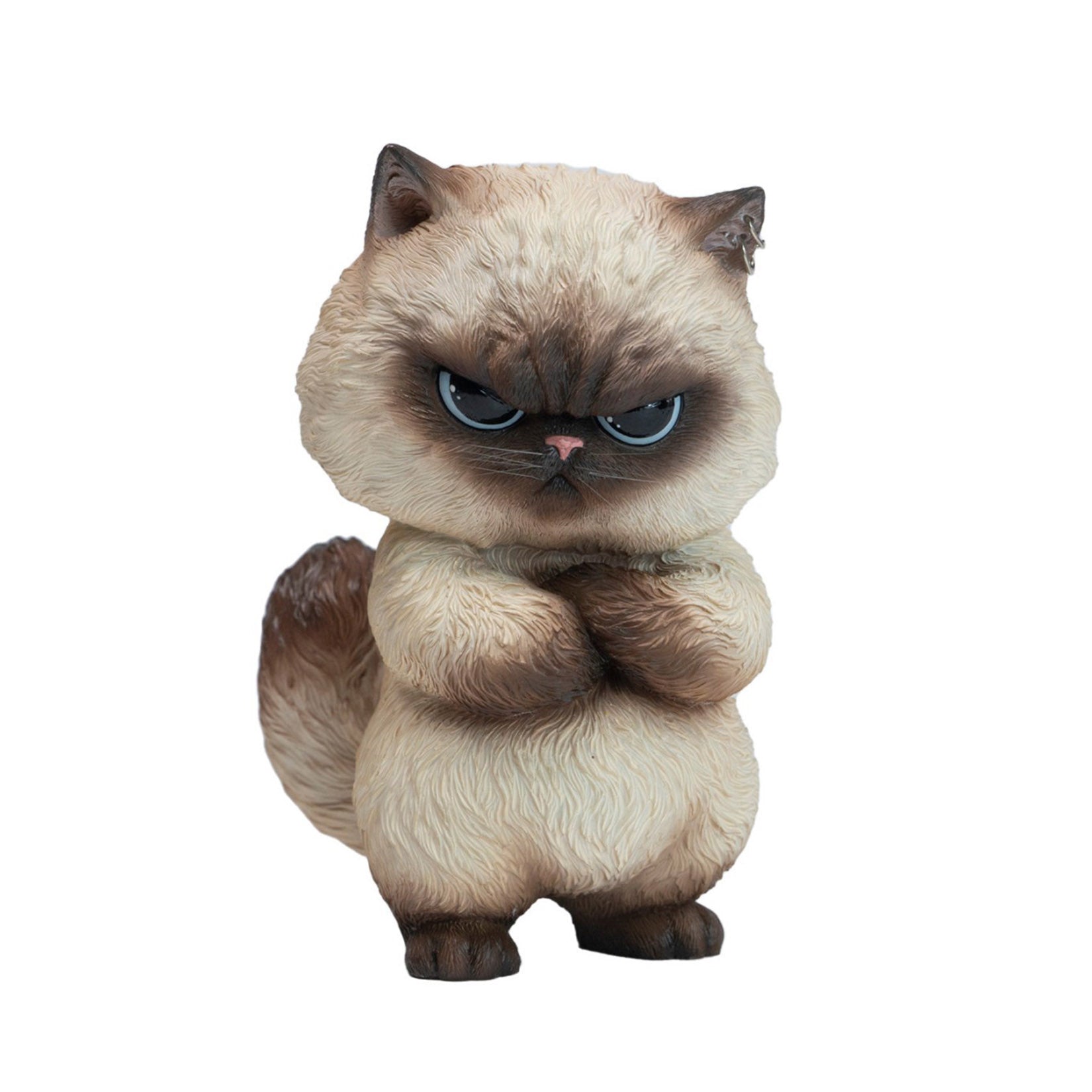 JXK Studio Bengbeng Baba Cat Figurine Ornament