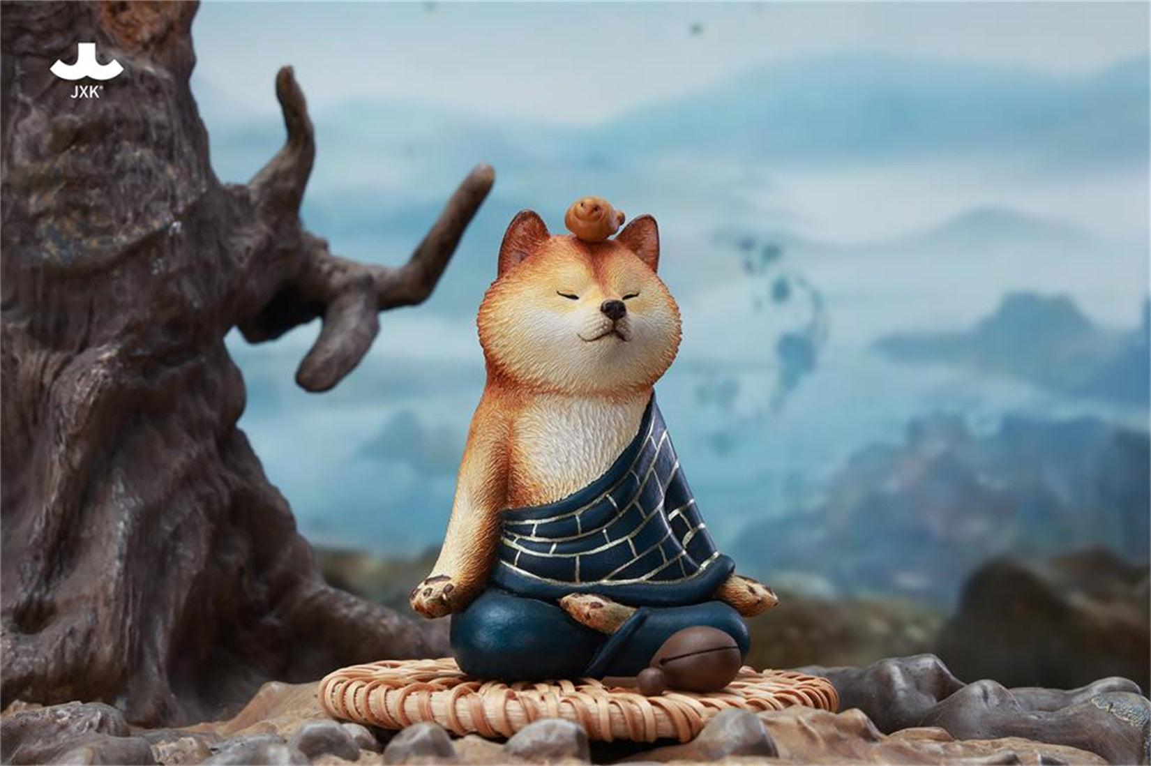 JXK Shiba Master Model Animal Figure