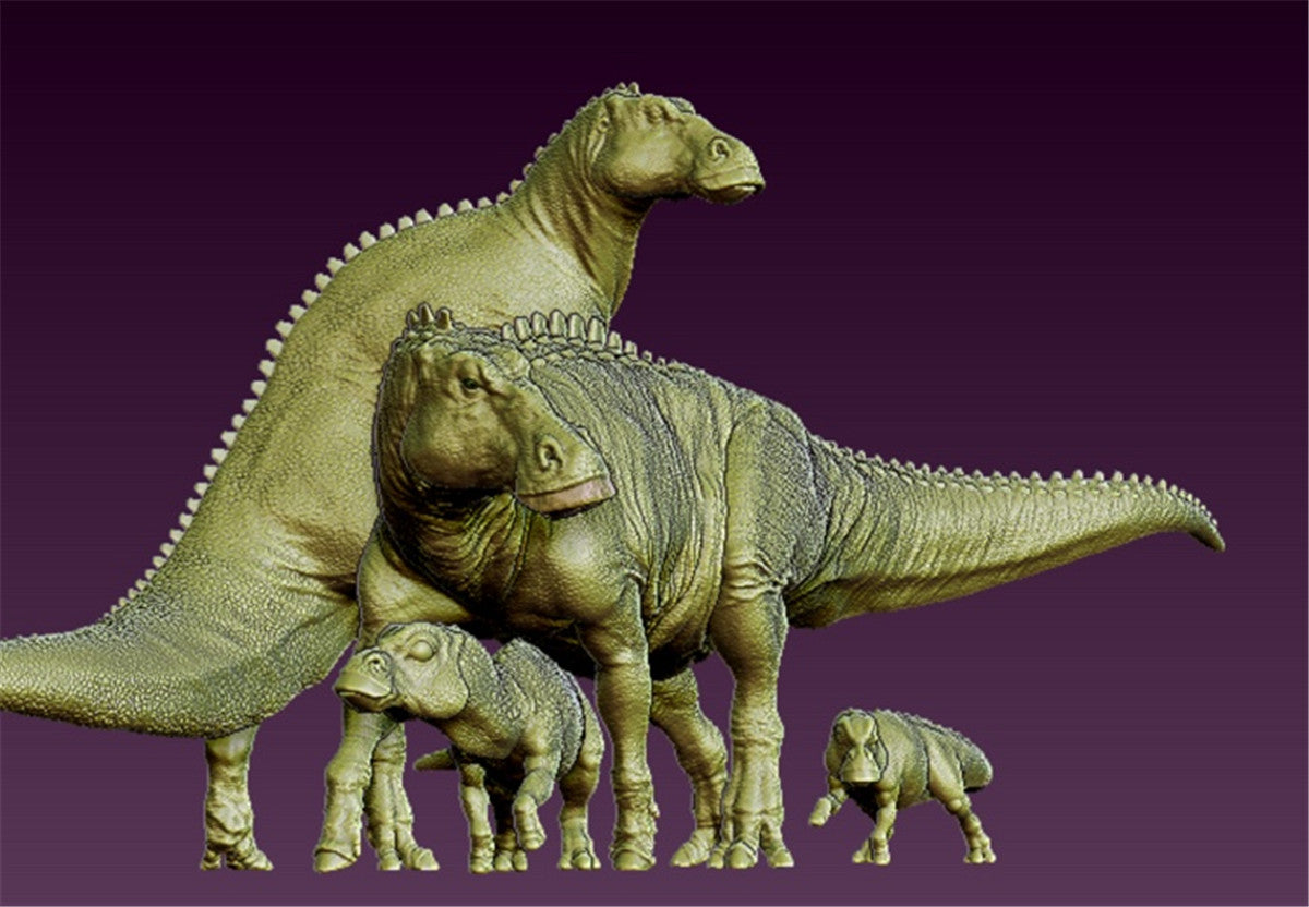 EDMONTAUSAURUS (father) unpainted in 1/35 scale