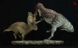 1/18 Daspletosaurus VS Titanoceratops Statue Painted Version