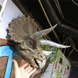 DINO DREAM 1:5 Scale Triceratops Head Statue