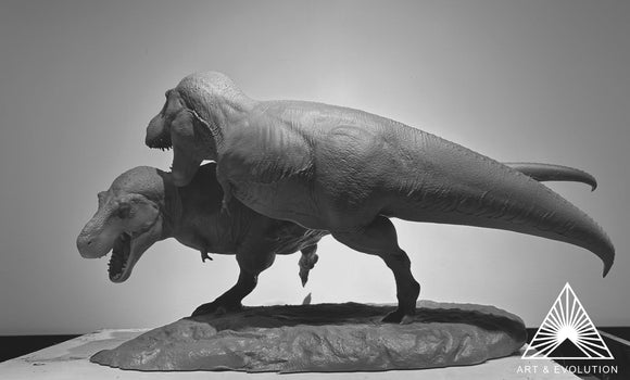 Art&Evolution Studio T-Rexs Battle Scene Model Final payment in installments
