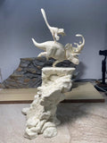 Sensen 1:20 Scale Set C Medusaceratops Troodon Scene Statue