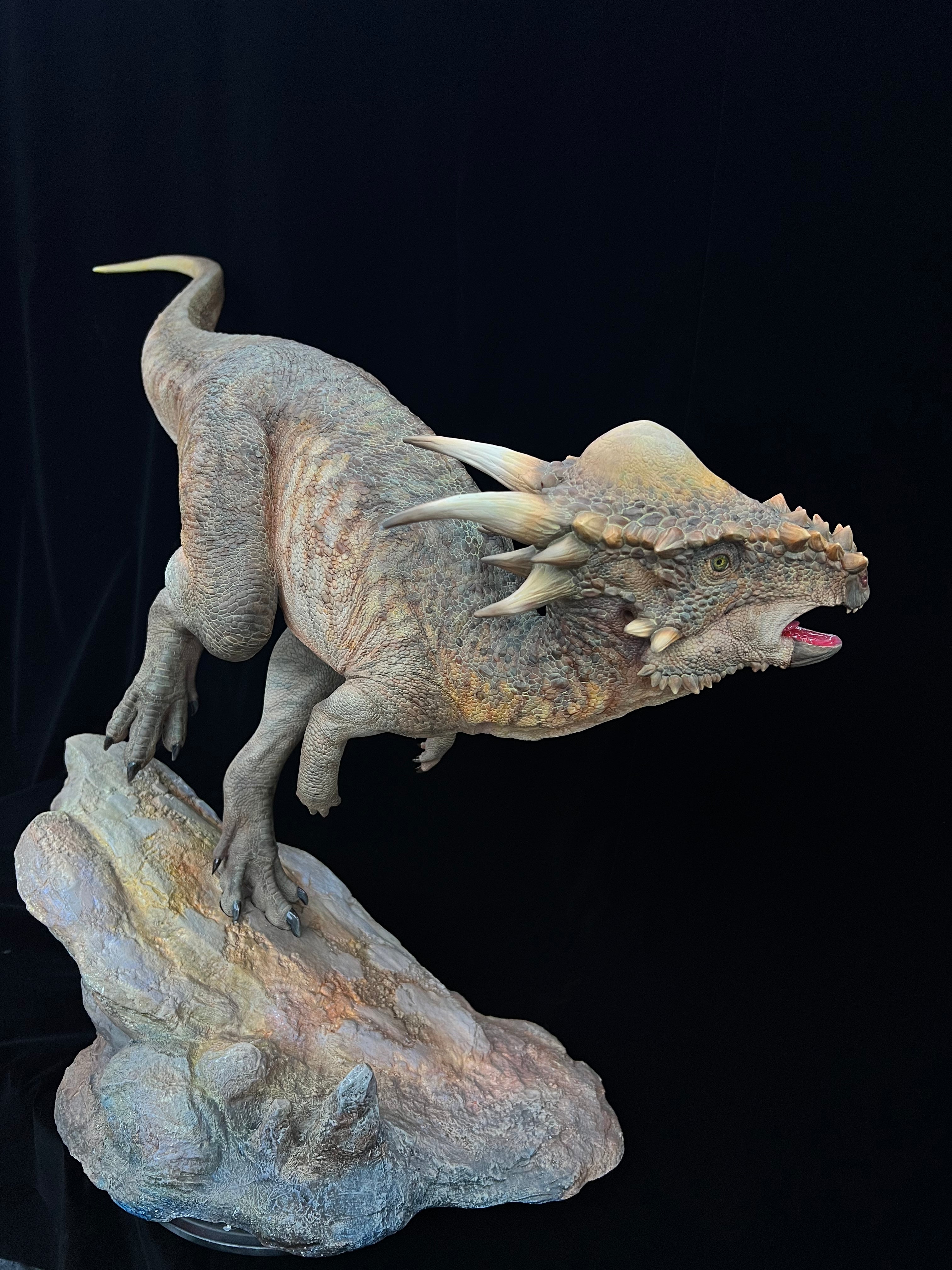 LINGHU ART STUDIO Stygimoloch Scene Model Final payment