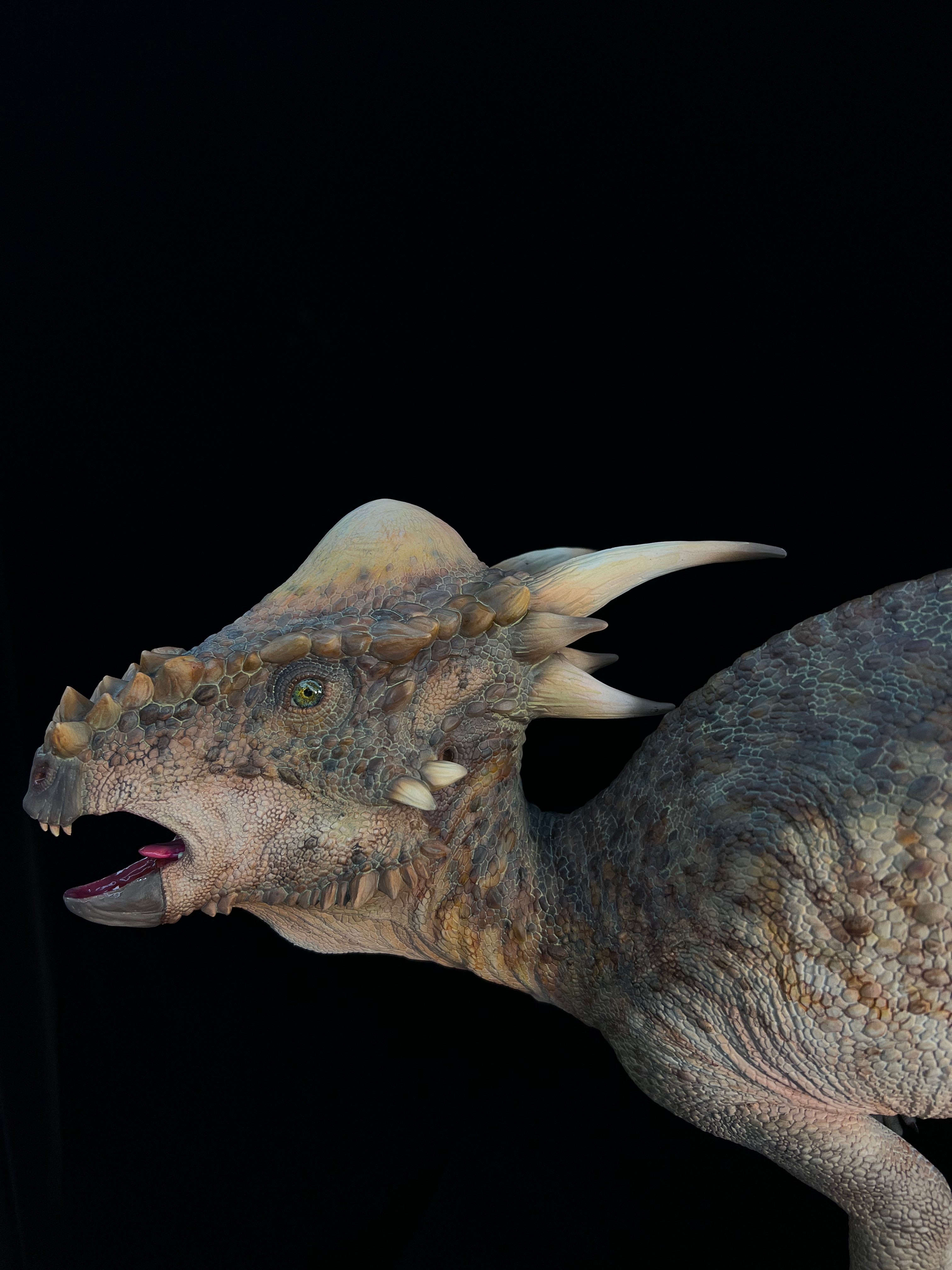 LINGHU ART STUDIO Stygimoloch Scene Model Final payment