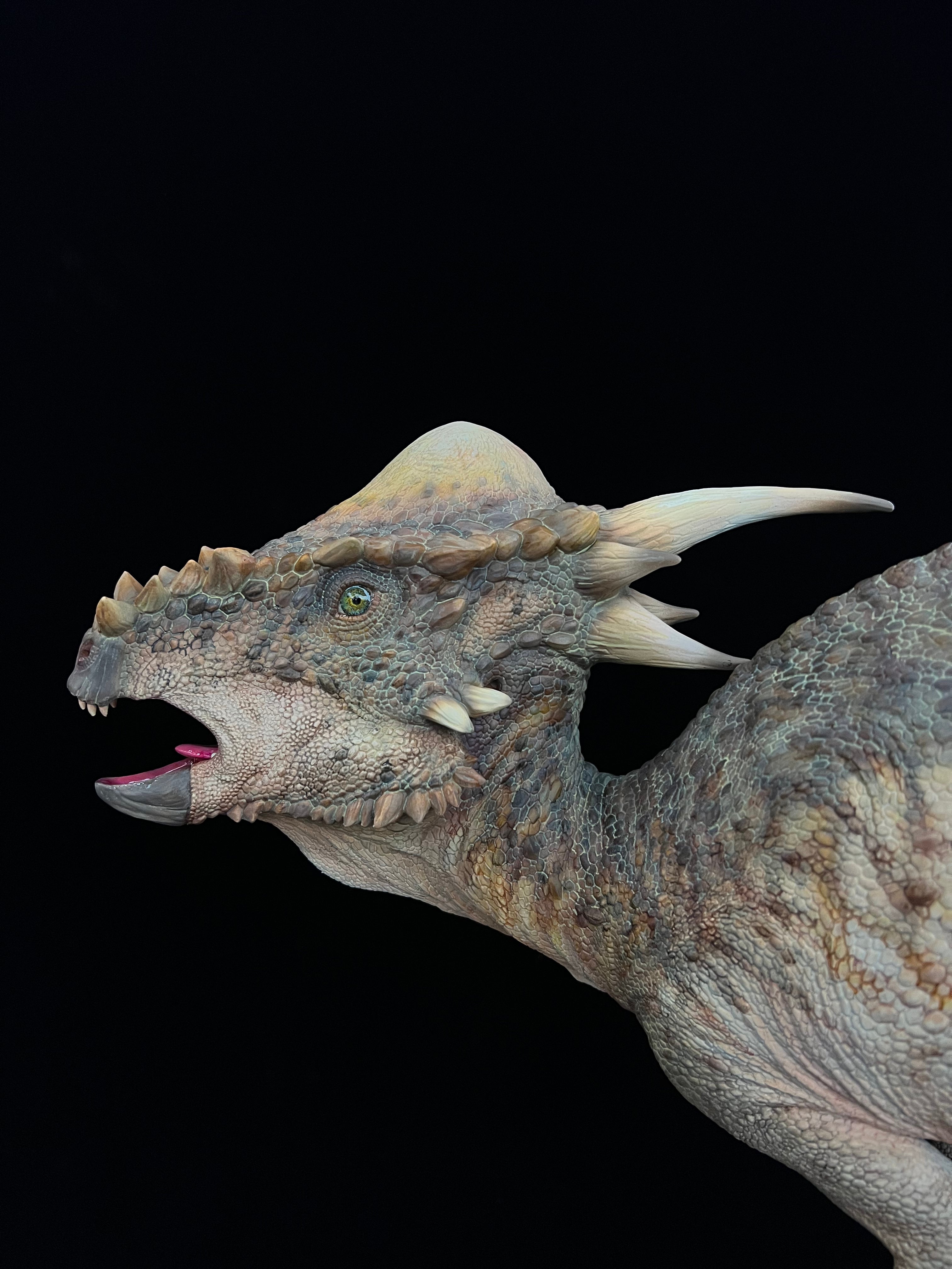 LINGHU ART STUDIO Stygimoloch Scene Model Final payment