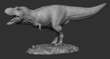 SHOWANNA 1:35 Scale Tyrannosaurus Rex VS Ankylosaurus SCENE STATUE