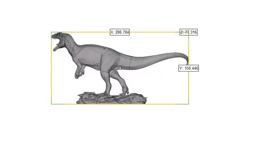 Greenhouse Revolution Studio Saurophaganax Scene Model