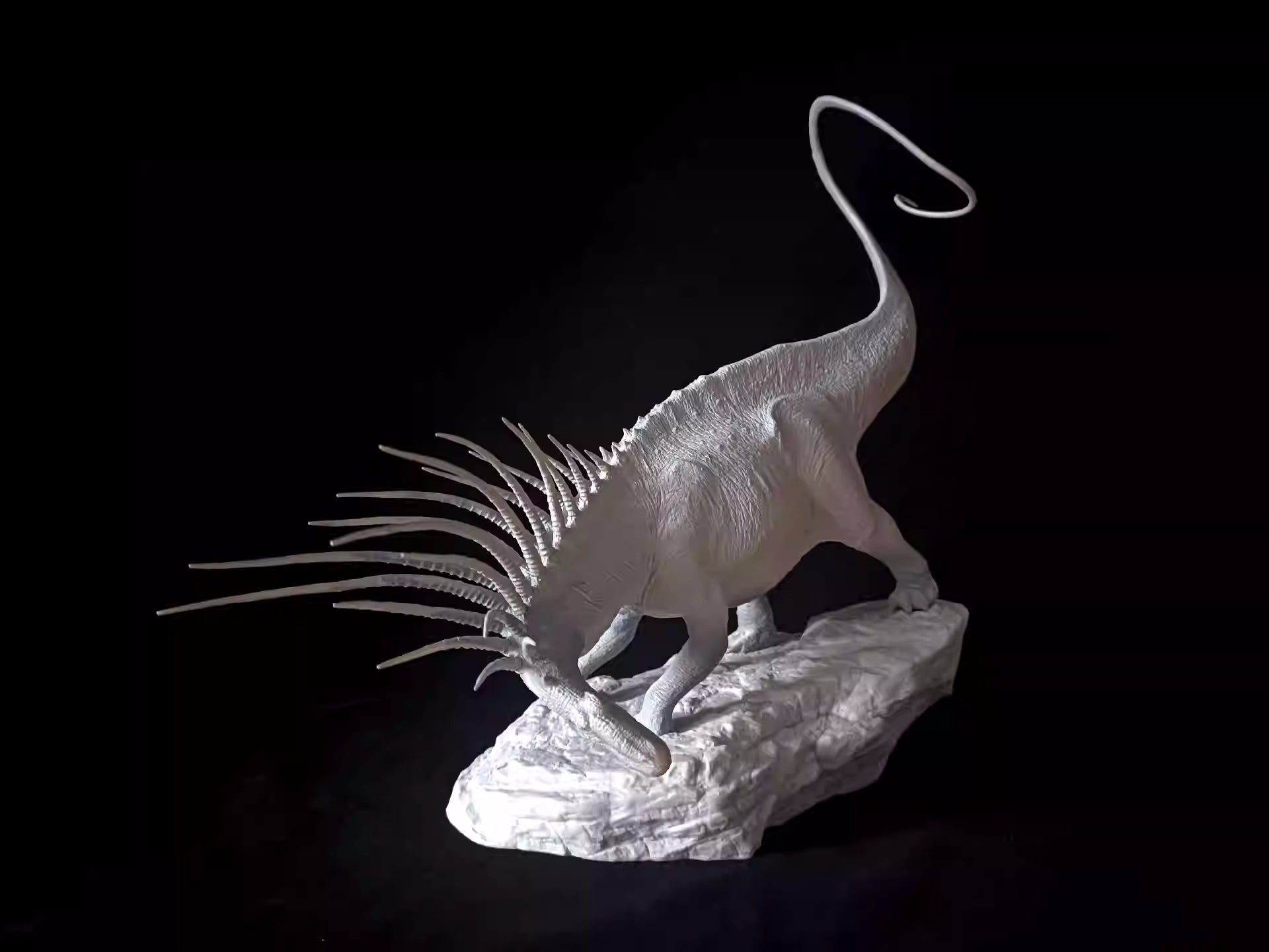 Tison Zhang 1/10 Scale Aucasaurus Pair VS Bajadasaurus Scene Model Kit