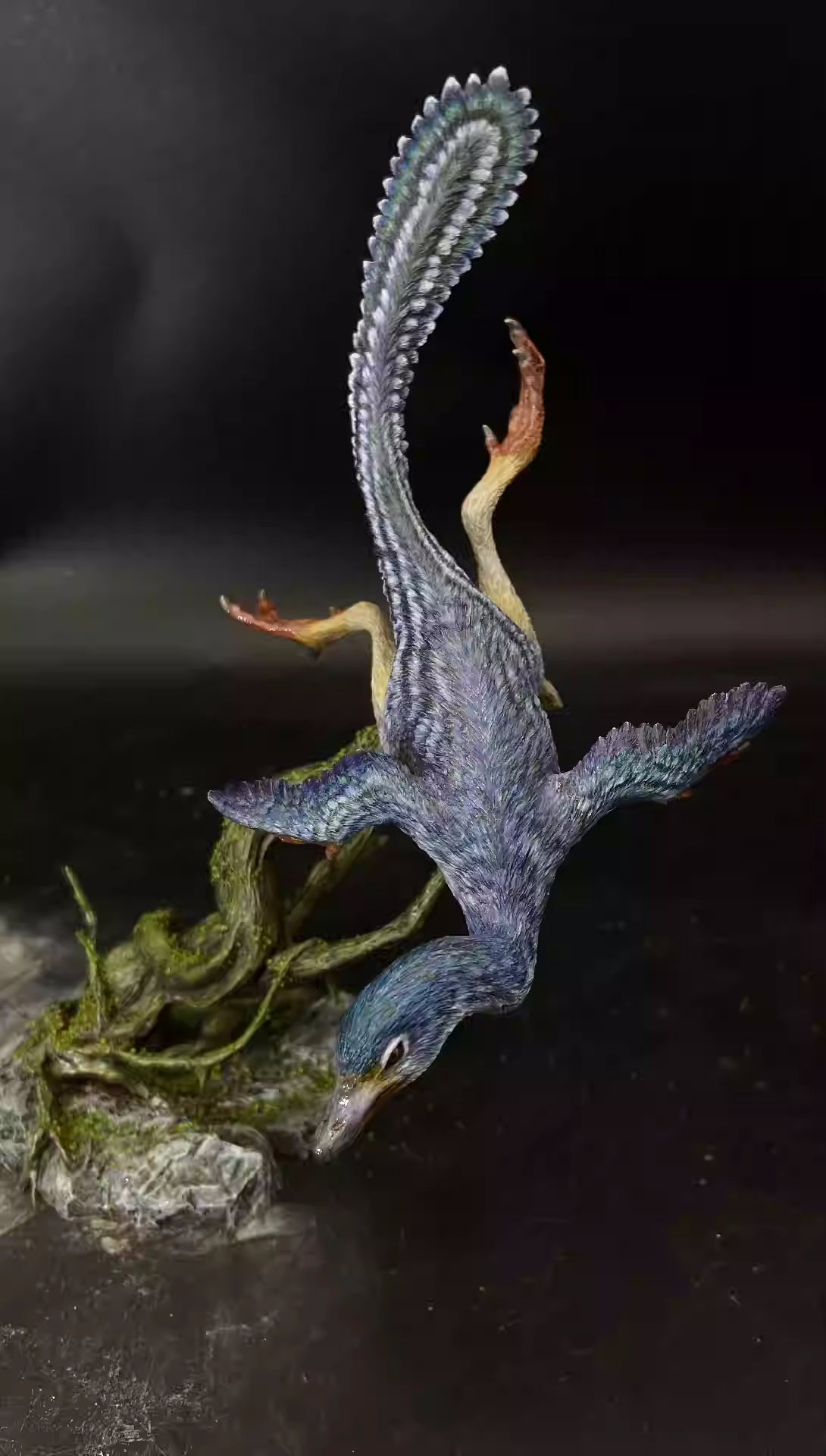 Tison Zhang 1/4 Scale Halszkaraptor Scene Model Kit