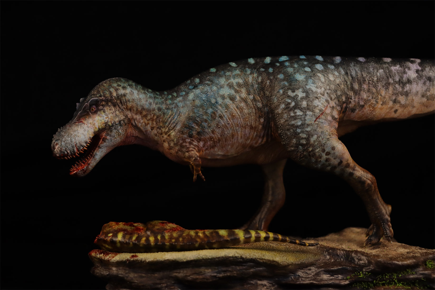 HOCHEN 1/35 Tarbosaurus Hunt Hadrosaurs Scene Model