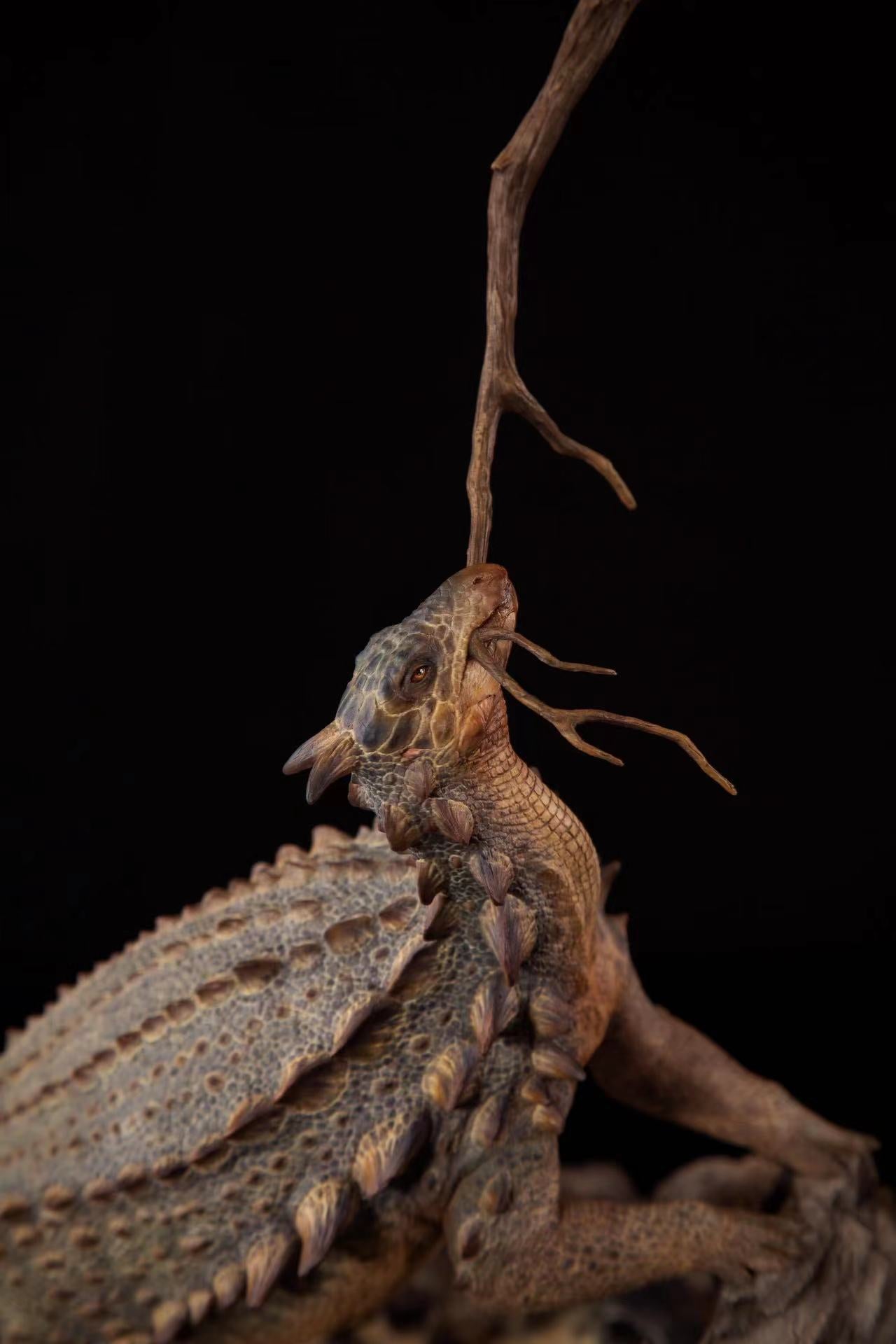 Tison Zhang 1/6 Scale Scelidosaurus Scene Model