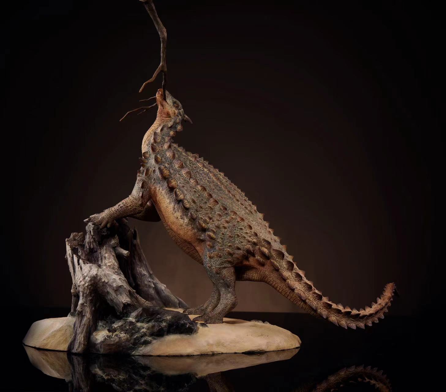Tison Zhang 1/6 Scale Scelidosaurus Scene Model