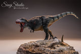 Sing Studio 1:35 Scale Tyrannosaurus rex Hunting Edmontosaurus Scene Model