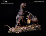 ITOY Museum Collection 1/15 Scale Dilophosaurus Fighting Model