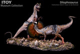 ITOY Museum Collection 1/15 Scale Dilophosaurus Fighting Model