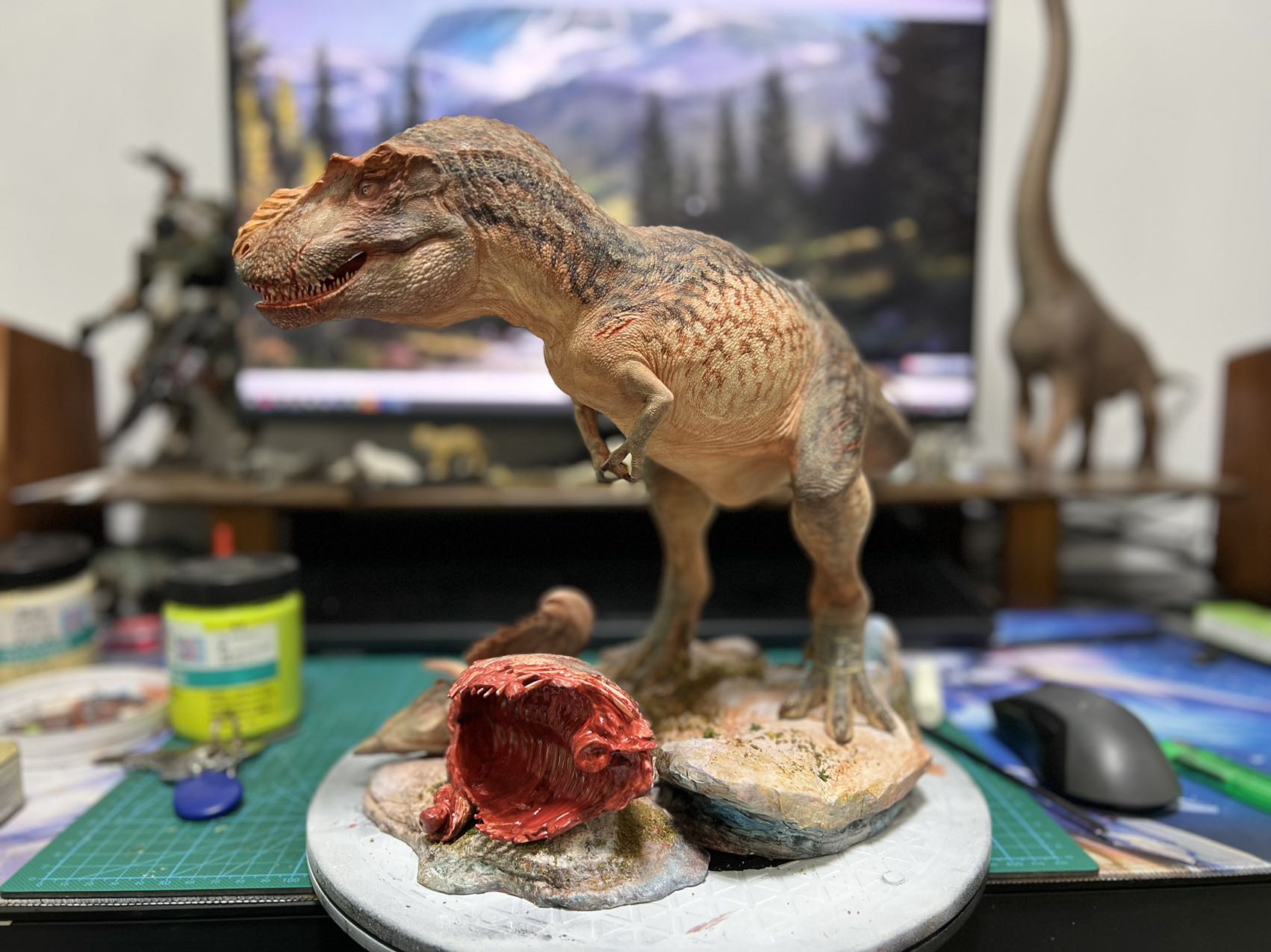 LINGHU ART STUDIO Daspletosaurus torosus Model