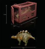 DINO DREAM 1:30 Scale Stegosaurus Baby Cage Statue