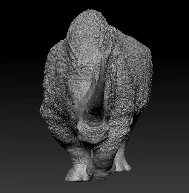 Sumeru Studio Woolly Rhinoceros Model