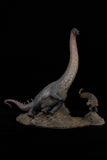 Sensen 1:64 Scale Alamosaurus VS Tyrannosaurus Rex Scene Statue