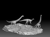 KM Studio 1/35 Scale Puertasaurus Scene Statue