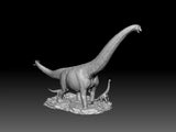 KM Studio 1/35 Scale Puertasaurus Scene Statue